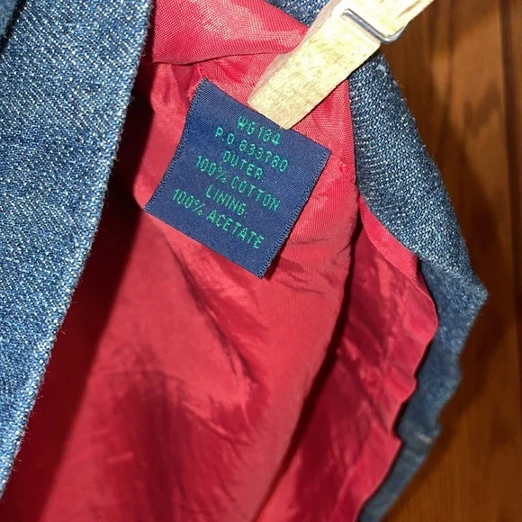 Classic BODEN skirt 8 denim with FABULOUS appliqué accents EXCELLENT condition - Picture 13 of 15